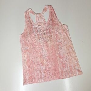 Calvin Klein racerback embellished tank medium